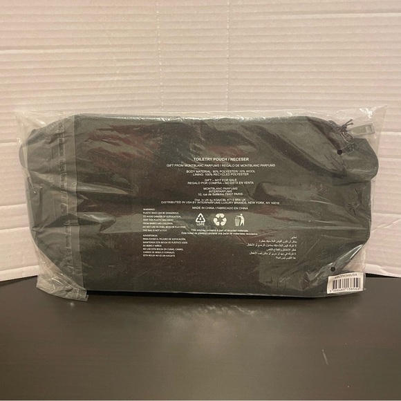 MONTBLANC Parfums Men Toiletry Travel Pouch - Picture 3 of 3